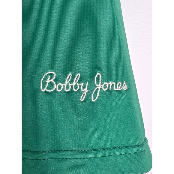 Bobby Jones Golf Polo Shirt Moisture Wicking Short Sleeve Green Large - Picture 3 of 4